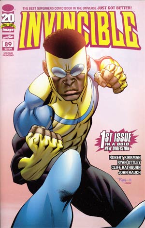 Invincible #89 Cover B 2nd Ptg Variant Cover