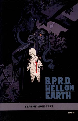 BPRD Hell On Earth Pickens County Horror #1 Cover B Incentive Mike Mignola Year Of Monsters Variant Cover