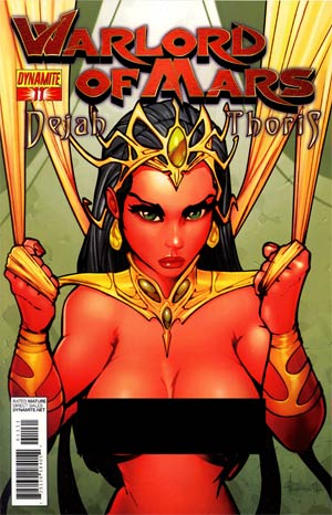 Warlord Of Mars Dejah Thoris #11 Incentive Ale Garza Risque Variant Cover