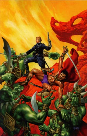 Warriors Of Mars #2 Incentive Joe Jusko Virgin Cover