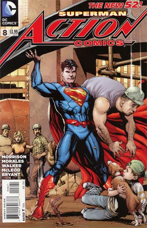 Action Comics Vol 2 #8 Cover D Variant Gary Frank Cover