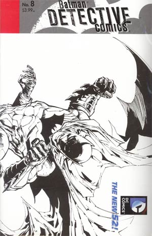 Detective Comics Vol 2 #8 Cover B Incentive Tony S Daniel Sketch Cover