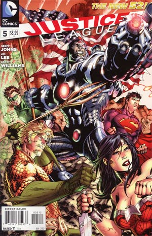 Justice League Vol 2 #5 2nd Ptg