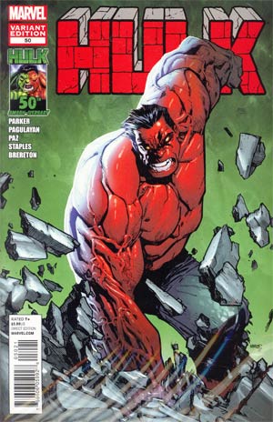 Hulk Vol 2 #50 Cover F Incentive Humberto Ramos Variant Cover