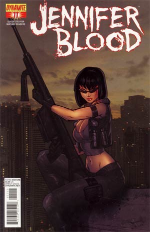 Garth Ennis Jennifer Blood #11 Regular Ale Garza Cover