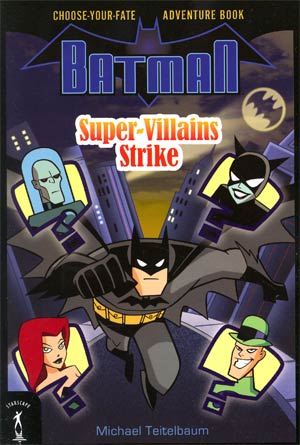 Batman Super-Villians Strike Choose-Your-Fate Adventure Book TP