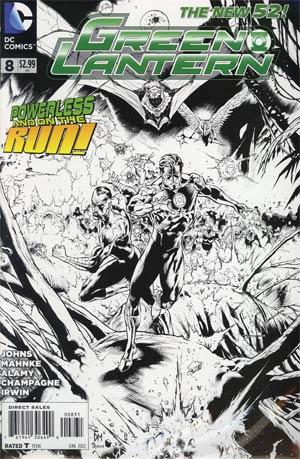 Green Lantern Vol 5 #8 Cover E Incentive Doug Mahnke Sketch Cover