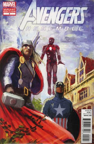 Avengers Assemble #2 Incentive Avengers Art Appreciation Variant Cover