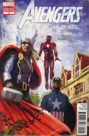 Avengers Assemble #2 Cover B Incentive Avengers Art Appreciation Variant Cover