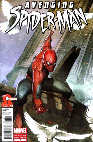 Avenging Spider-Man #6 Cover B Incentive Adi Granov Variant Cover (The Omega Effect Part 1)
