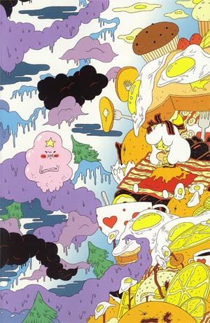 Adventure Time #3 Cover E Incentive Michael DeForge Virgin Variant Cover