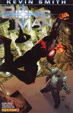 Bionic Man #8 Regular Jonathan Lau Cover
