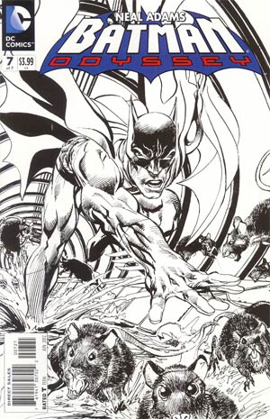 Batman Odyssey Vol 2  #7 Cover B Incentive Neal Adams Sketch Cover