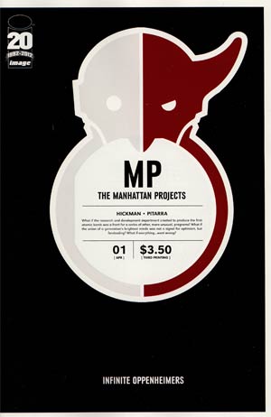 Manhattan Projects #1 Cover C 3rd Ptg Variant Cover