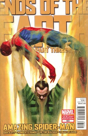 Amazing Spider-Man Vol 2 #684 Cover B Incentive Gabriele Dell Otto Variant Cover 