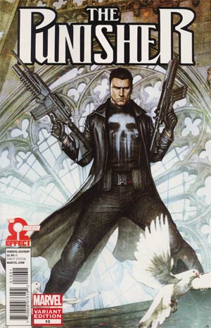 Punisher Vol 8 #10 Cover B Incentive Adi Granov Variant Cover (The Omega Effect Part 2)