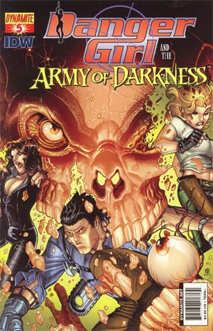 Danger Girl And The Army Of Darkness #5 Cover B Regular Nick Bradshaw Cover