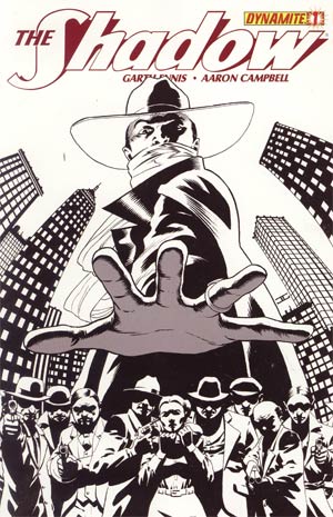 Shadow Vol 5 #1 Cover G Incentive John Cassaday Black & White Cover Recommended Back Issues