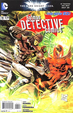 Detective Comics Vol 2 #11 Regular Tony S Daniel Cover