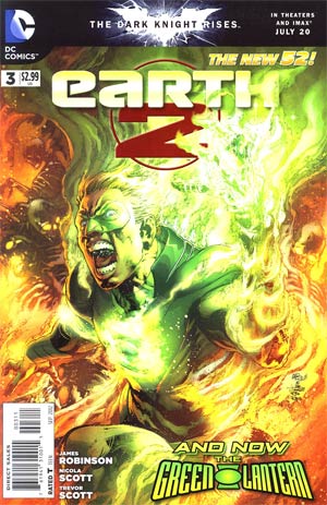 Earth 2 #3 Regular Ivan Reis Cover