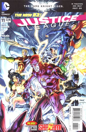 Justice League Vol 2 #11 Regular Jim Lee Cover