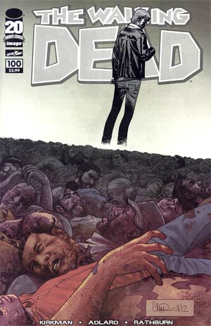 Walking Dead #100 1st Ptg Regular Cover H Charlie Adlard Wraparound