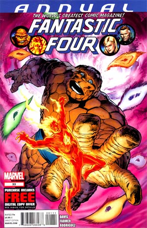 Fantastic Four Vol 3 Annual #33 Regular Alan Davis Cover (Marvel Tales By Alan Davis Part 1)