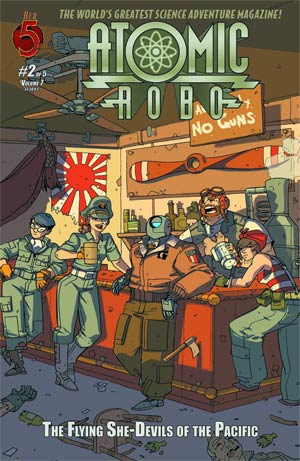 Atomic Robo And The Flying She-Devils Of The Pacific #2