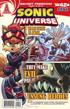 Sonic Universe #42 Regular Stephen Downer Cover