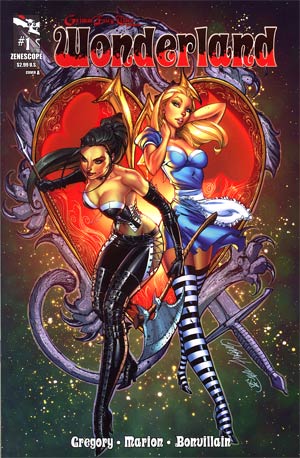 Grimm Fairy Tales Presents Wonderland Vol 2 #1 Cover A J Scott Campbell