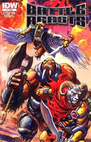 Battle Beasts Vol 2 #1 Regular Dan Brereton Cover