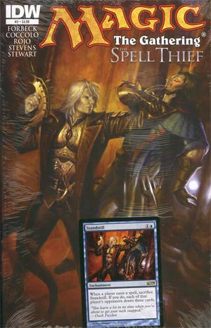 Magic The Gathering Spell Thief #3 Cover A 1st Ptg Regular Matt Stewart Cover