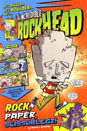 Incredible Rockhead Vol 1 Rock Paper Scissorlegz GN