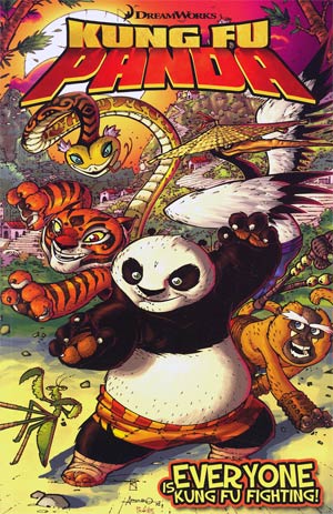Kung Fu Panda Vol 1 Everyone Is Kung Fu Fighting TP