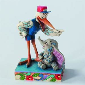 Disney Traditions Dumbo & Stork Figurine