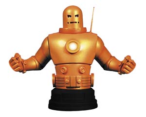 Iron Man Mark II Gold Armor Mini Bust By Gentle Giant