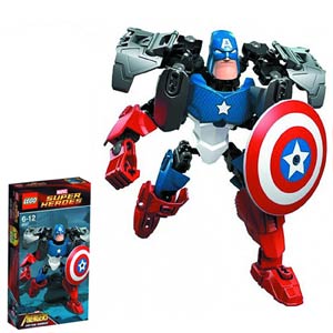 LEGO Marvel Action Figure Set - Captain America
