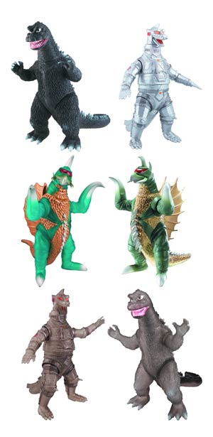 Godzilla 6-Inch Collectible Action Figure Assortment Case 201201