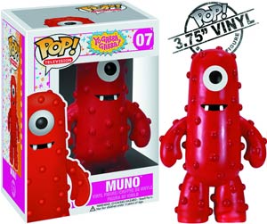 POP Television 07 Yo Gabba Gabba Muno Vinyl Figure