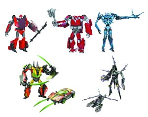 Transformers Prime Deluxe Action Figure Assortment Case 201203