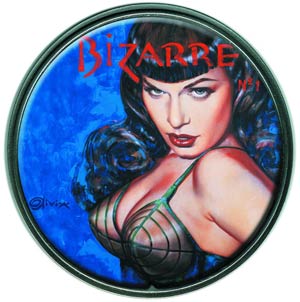 Bettie Page Bizarre Belt Buckle