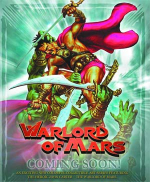 Warlord Of Mars Preview Trading Cards Set