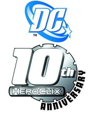 DC HeroClix 10th Anniversary 24-Count Booster Display