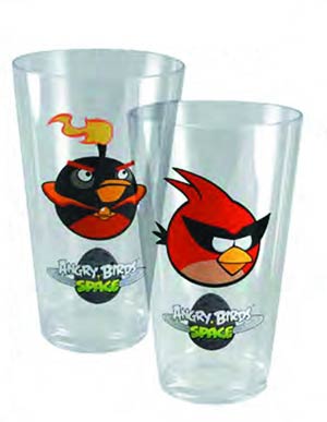 Angry Birds Space 23-Ounce Tumbler 12-Piece Assortment Case