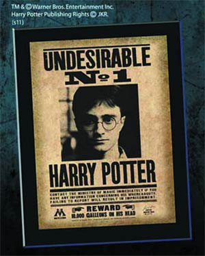 Harry Potter Undesirable No 1 Framed Poster