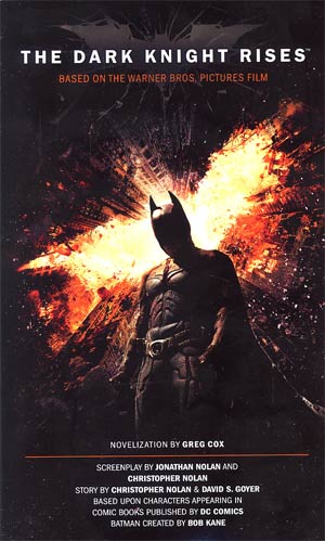 Batman The Dark Knight Rises Movie Novelization MMPB