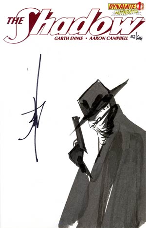 Shadow Vol 5 #1 Incentive Authentix Cover With Hand-Drawn Jae Lee Sketch Edition 22 of 218 (one of a kind - sold as is)