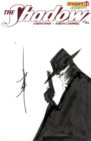 Shadow Vol 5 #1 Incentive Authentix Cover With Hand-Drawn Jae Lee Sketch Edition 49 of 218 (one of a kind - sold as is)