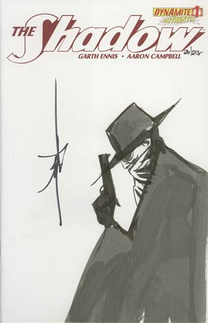 Shadow Vol 5 #1 Incentive Authentix Cover With Hand-Drawn Jae Lee Sketch Edition 28 of 218 (one of a kind - sold as is)