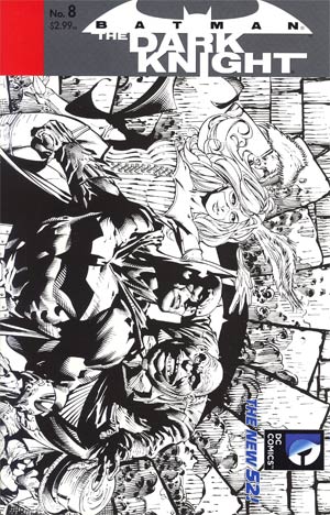 Batman The Dark Knight Vol 2 #8 Cover B Incentive David Finch Sketch Cover